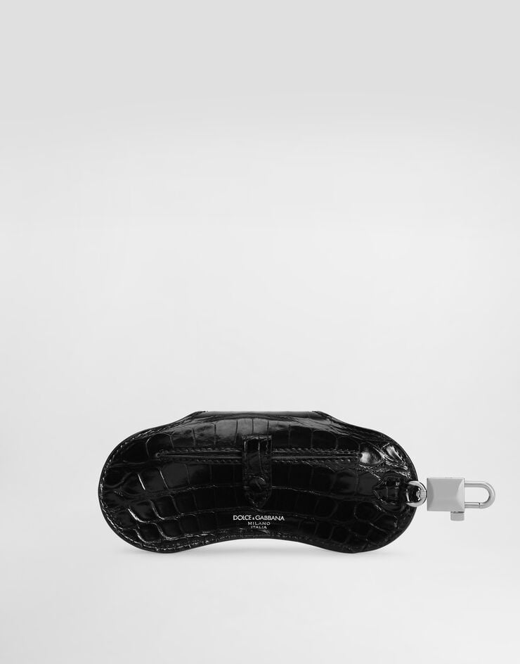 Dolce & Gabbana Alligator eyewear case Dolce & Gabbana Alligator eyewear case Black BP3477A2T69