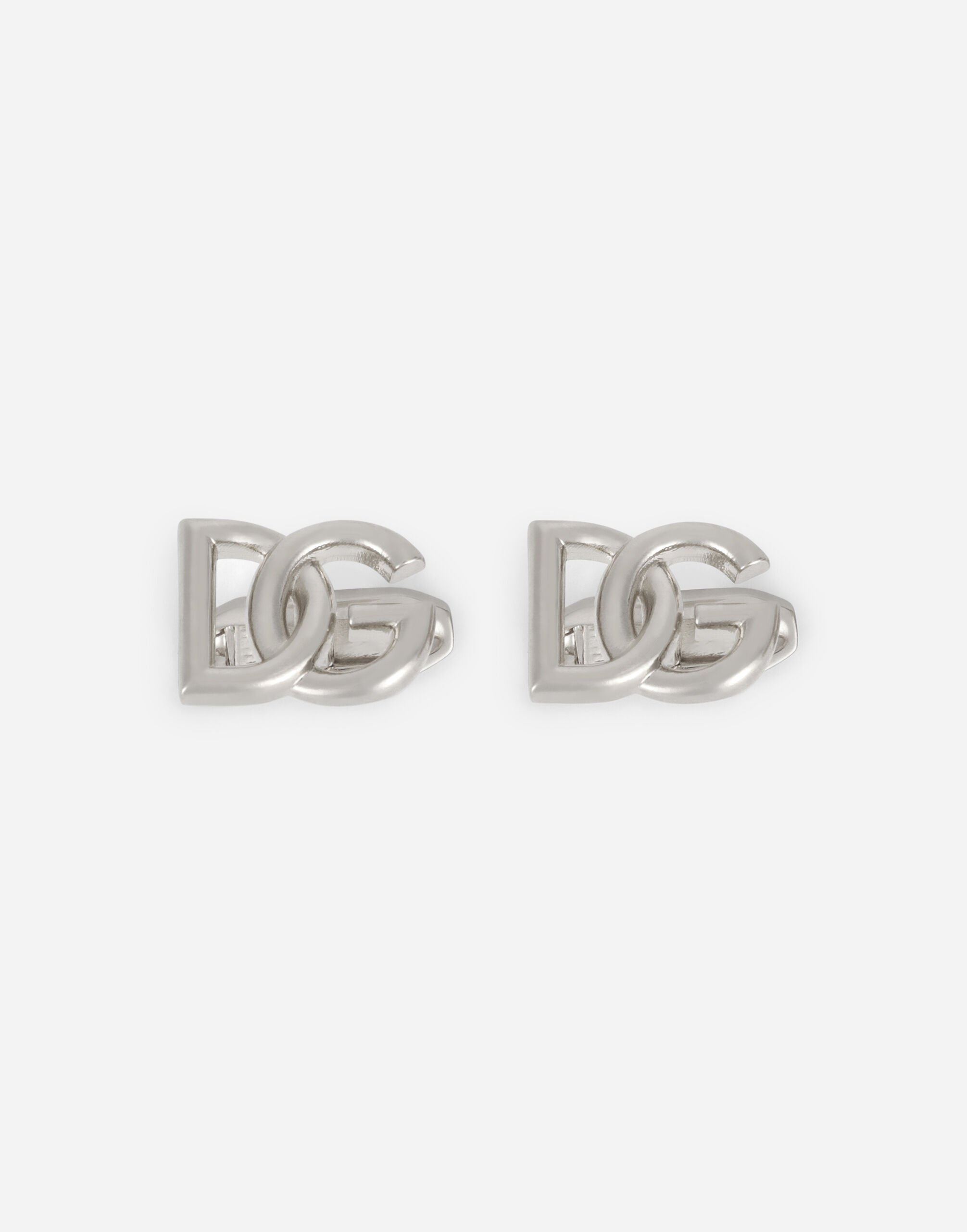 Dolce & Gabbana Manschettenknöpfe mit DG-Logo Schwarz BJ0820AP599