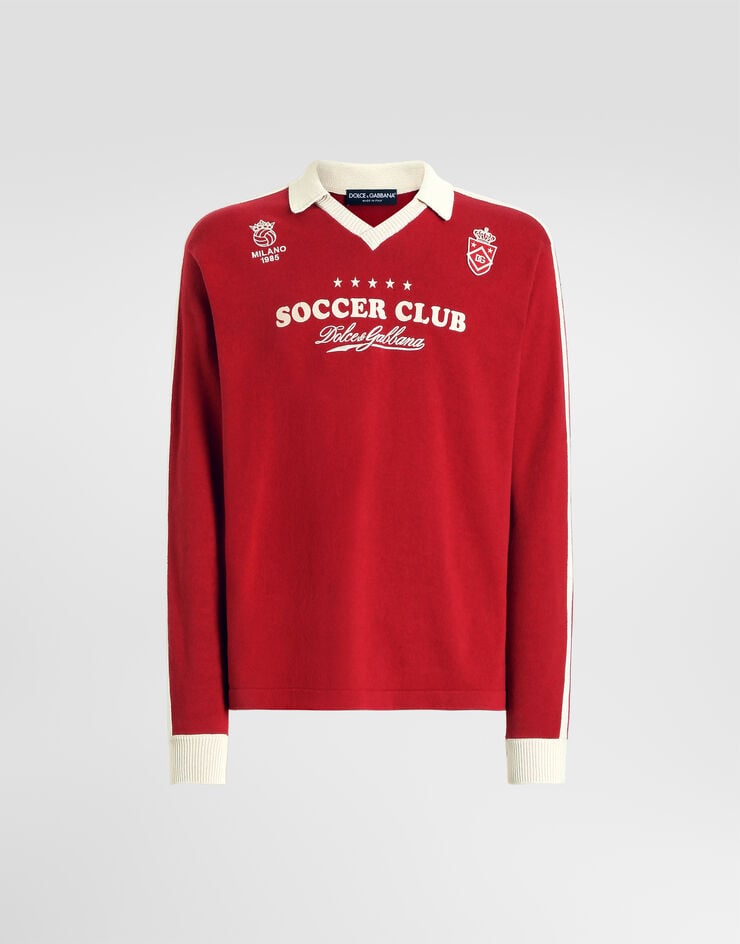 Dolce & Gabbana Cotton polo shirt Dolce & Gabbana Cotton polo shirt Red GXZBOZJBCJG