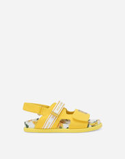 Dolce & Gabbana Spandex fabric sandals Pink D11155A1328