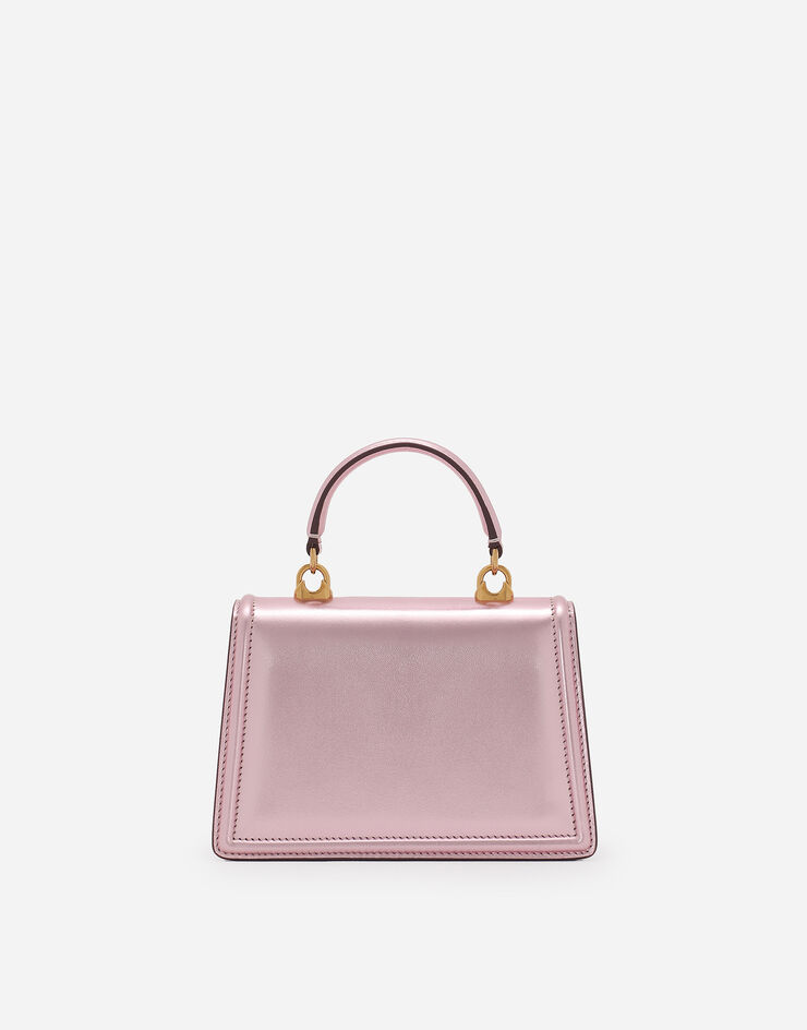 Dolce & Gabbana Маленькая сумка Devotion с короткой ручкой розовый BB6711A1016