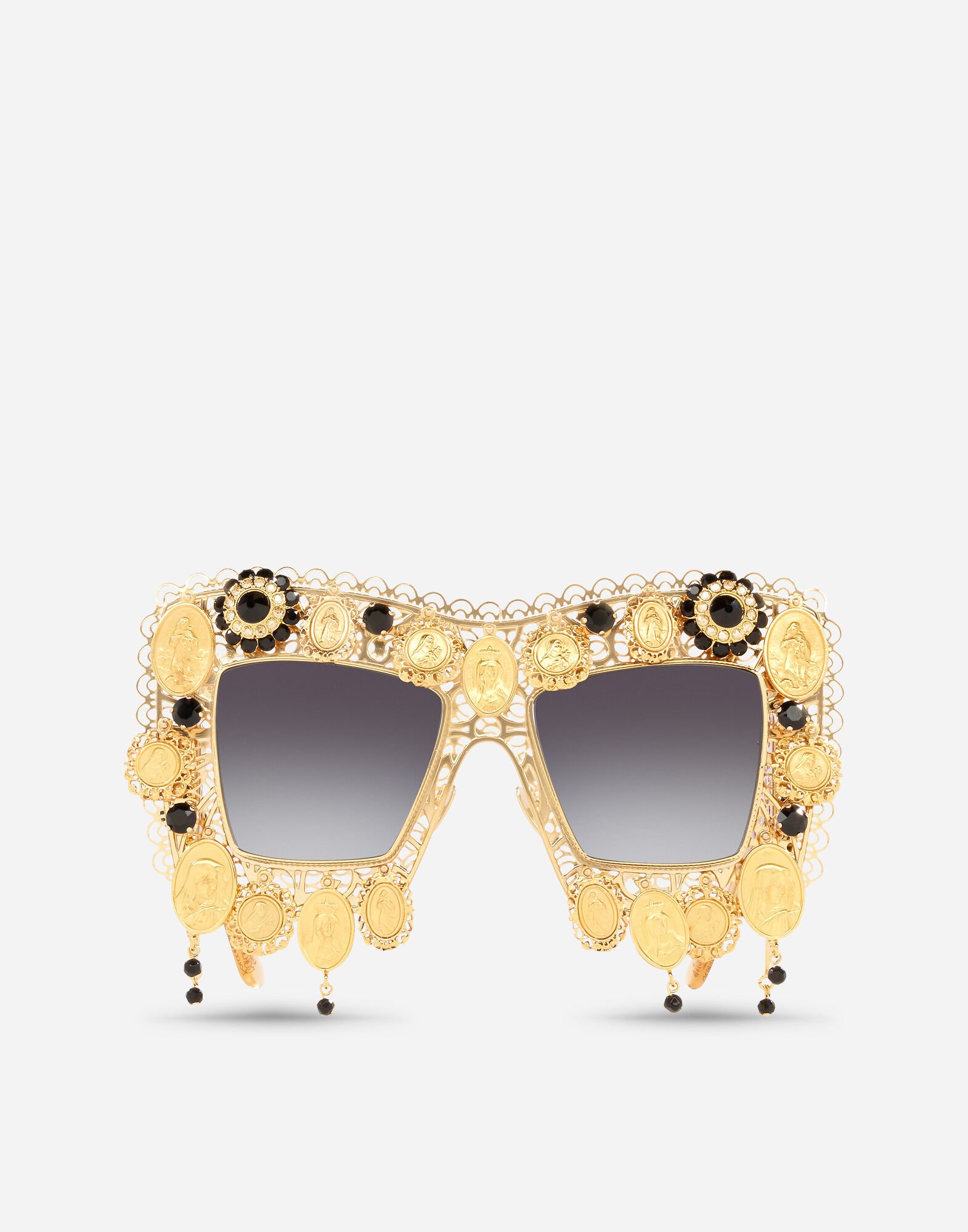 Dolce and gabbana gold sunglasses deals