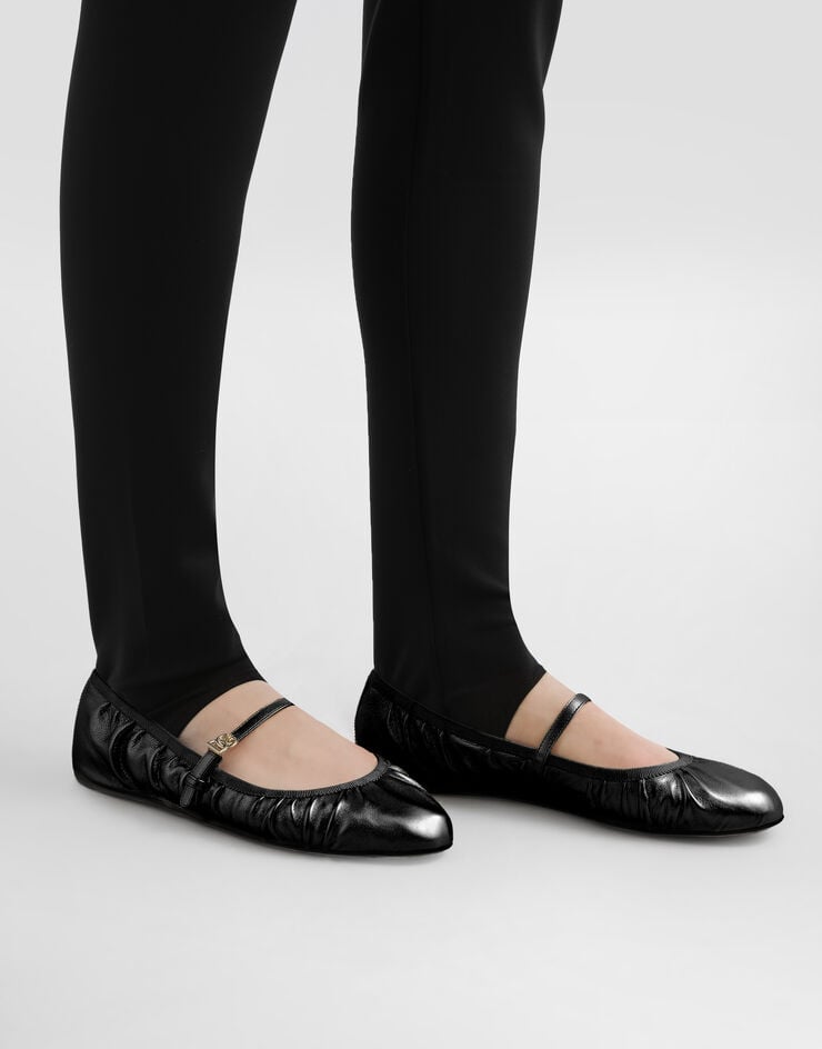 Dolce & Gabbana Technical jersey leggings with branded elastic Dolce & Gabbana Technical jersey leggings with branded elastic Black FTCOGTFUUBD