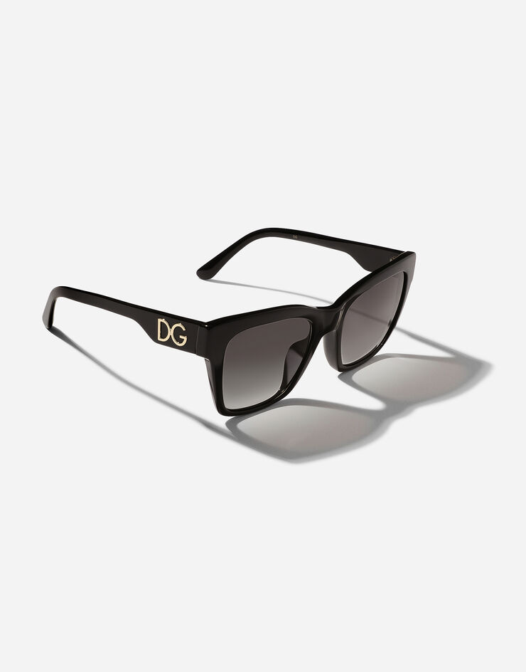 Dolce & Gabbana Солнцезащитные очки Print Family ЧЕРНЫЙ VG4384VP18G