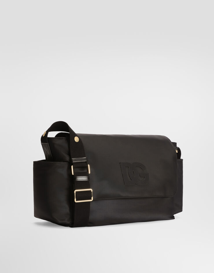 Dolce & Gabbana Shoulder and crossbody bag in nylon Dolce & Gabbana Shoulder and crossbody bag in nylon Black EB0271A0650