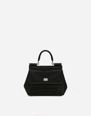 Dolce & Gabbana Medium Sicily handbag Black BB7611AU803