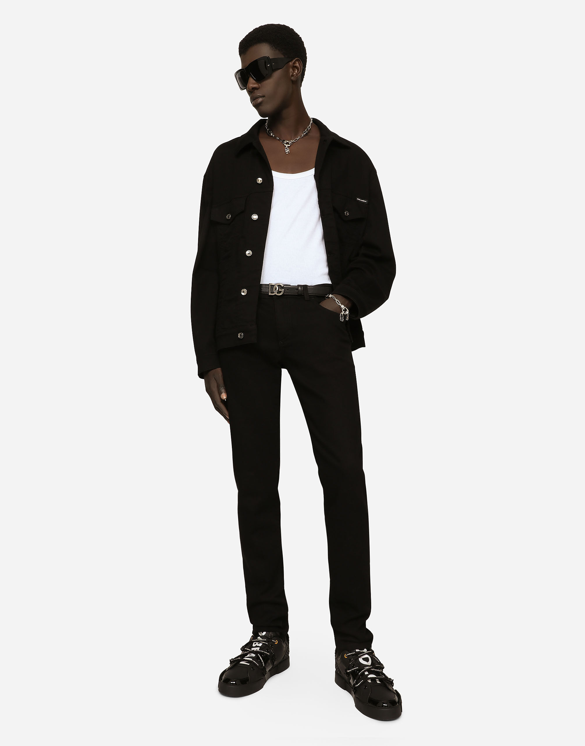 Dolce and gabbana black jeans cheap