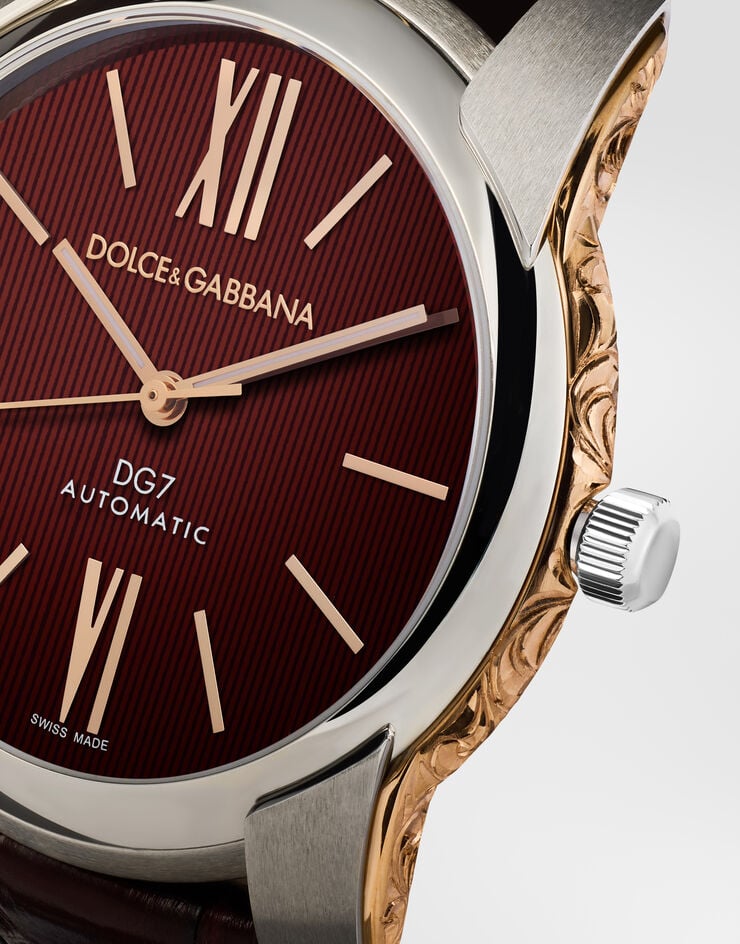 Dolce & Gabbana DG7 Gattopardo watch Dolce & Gabbana DG7 Gattopardo watch Bordeaux WWEE1MWWS09
