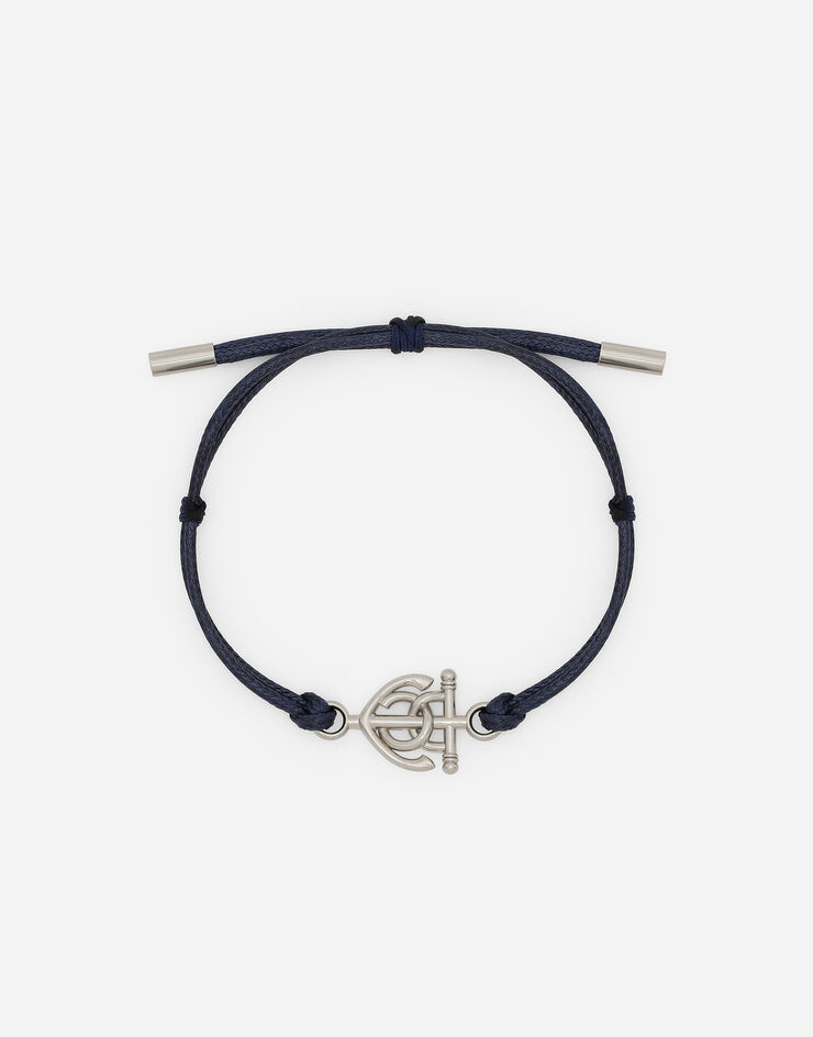 Dolce & Gabbana Bracelet corde « Marin » Bleu WBQ1M8W1111