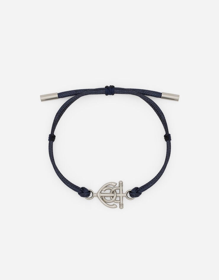 Dolce & Gabbana “Marina” cord bracelet Blue WBQ1M8W1111