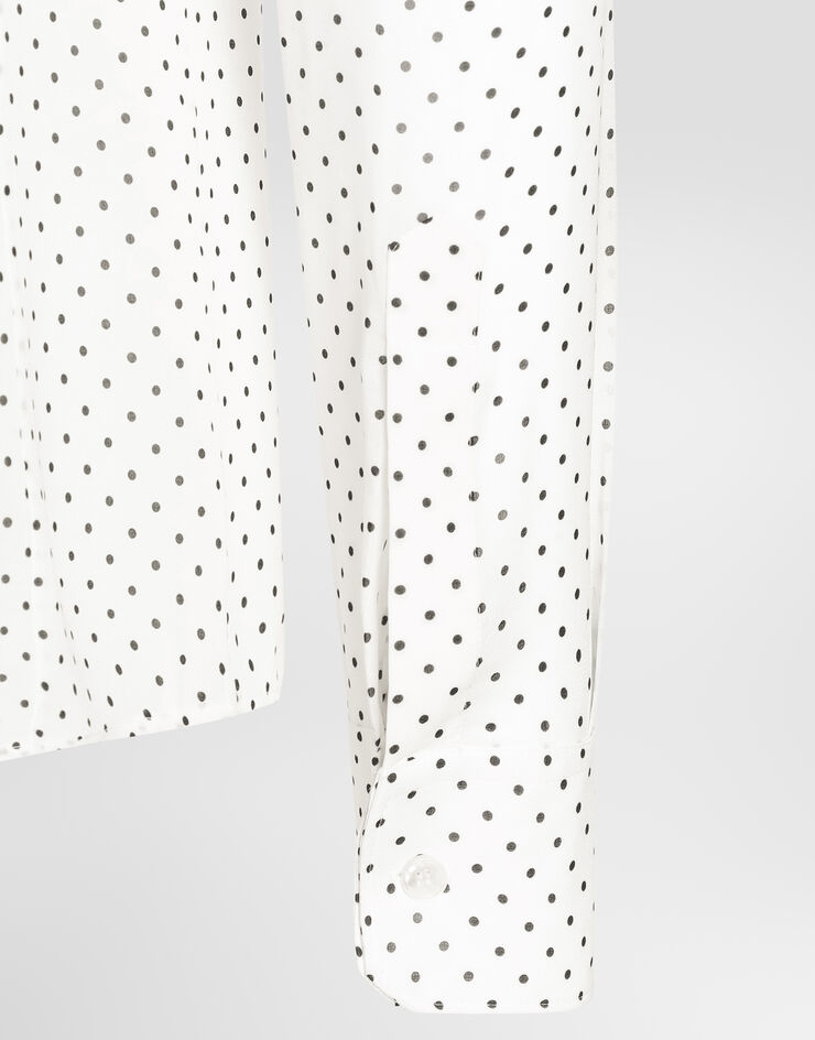 Dolce & Gabbana Sicilia polka dot silk shirt Dolce & Gabbana Sicilia polka dot silk shirt Multicolor G5MT6TGK574