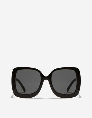 Dolce & Gabbana DG Crossed Sunglasses Black VG4513VP187