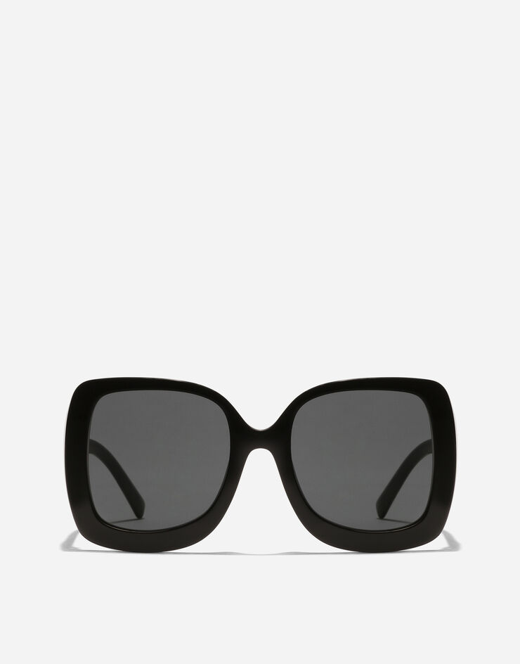 Dolce & Gabbana DG Crossed Sunglasses Black VG4513VP187