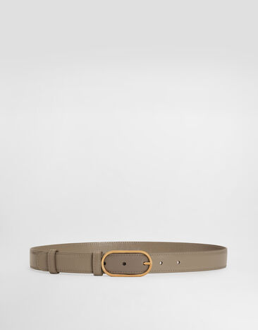 Dolce & Gabbana Calfskin belt Black FB404AGDC2P