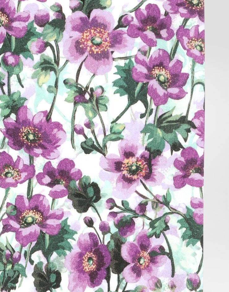 Dolce & Gabbana Violets-print interlock leggings Print L5JP5BFSG81