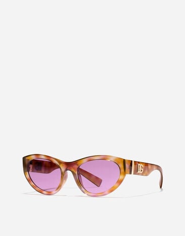 Dolce & Gabbana DG Crossed Sunglasses Pink havana VG6207VN684