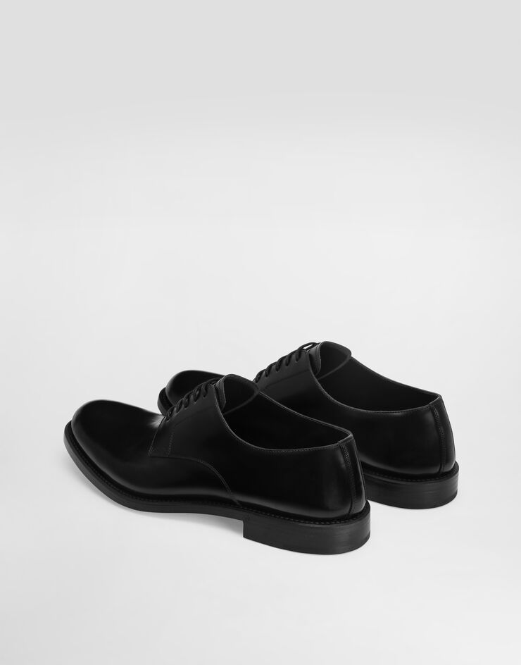 Dolce & Gabbana Brushed calfskin derby Black A10879A1203