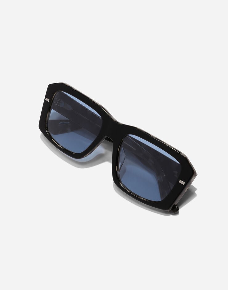 Dolce & Gabbana Gafas de sol Lusso Sartoriale Negro sobre habana gris VG443AVP31U