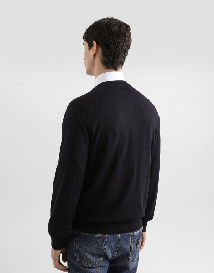 Dolce & Gabbana Cashmere pullover Blue GXX02TJBW05