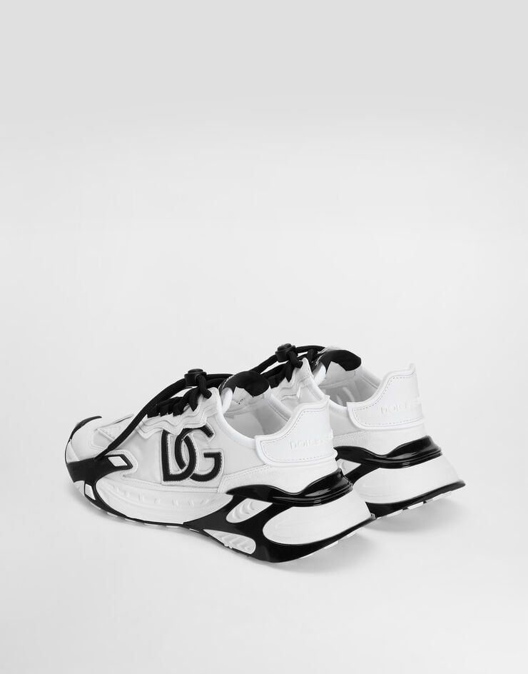 Dolce & Gabbana Day faster viscose fabric sneakers White CK2355AL808