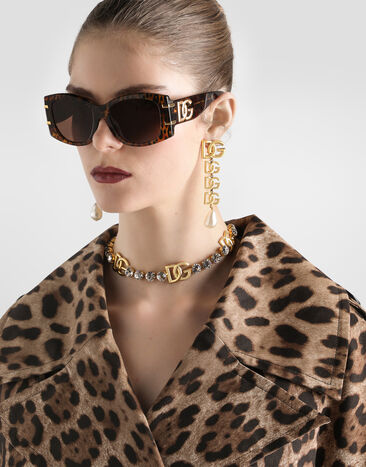 Dolce & Gabbana Clip-on earrings with DG logo Gold WEN6P5W1111