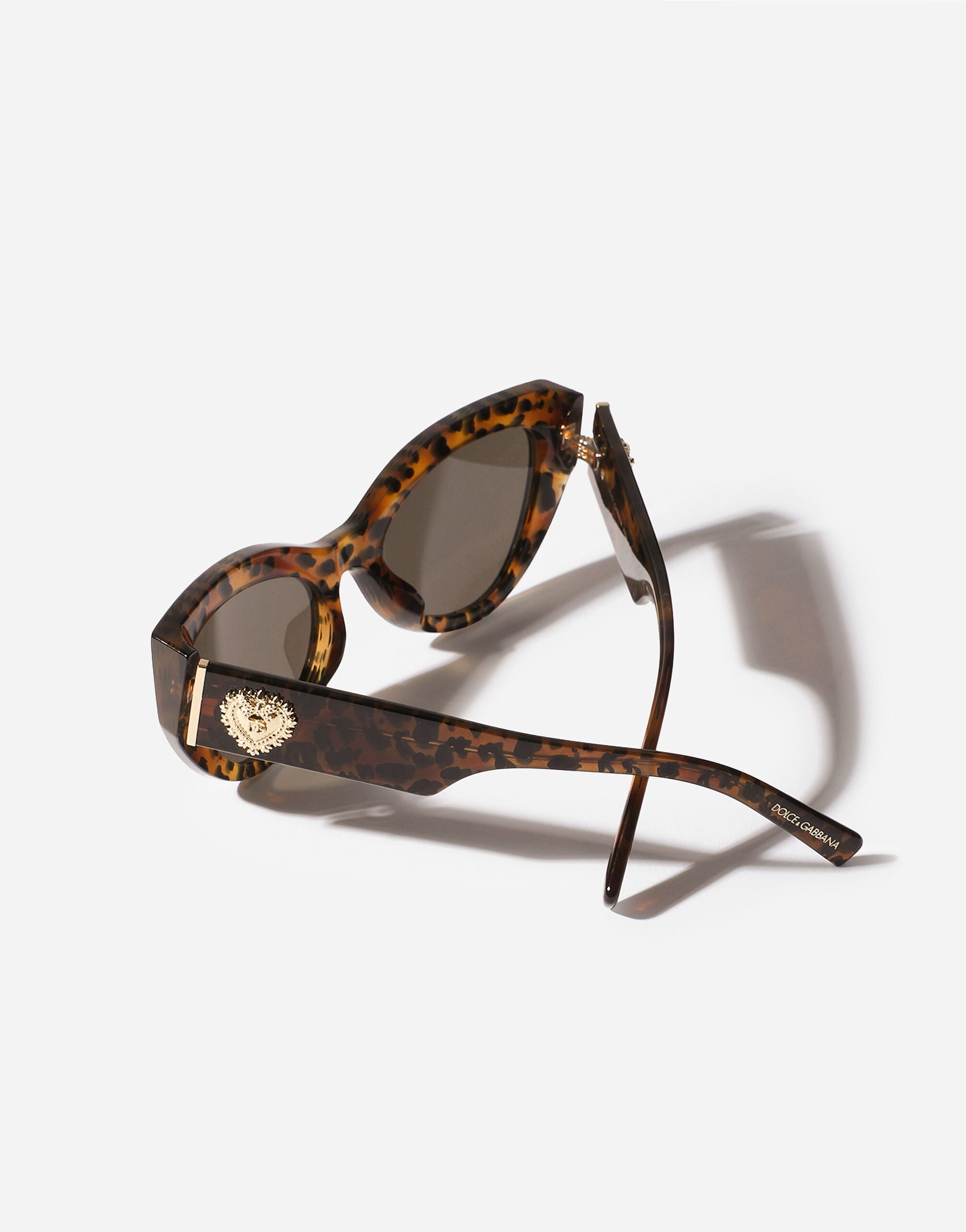 Devotion Sunglasses in Leo transparent for Women | Dolce&Gabbana®