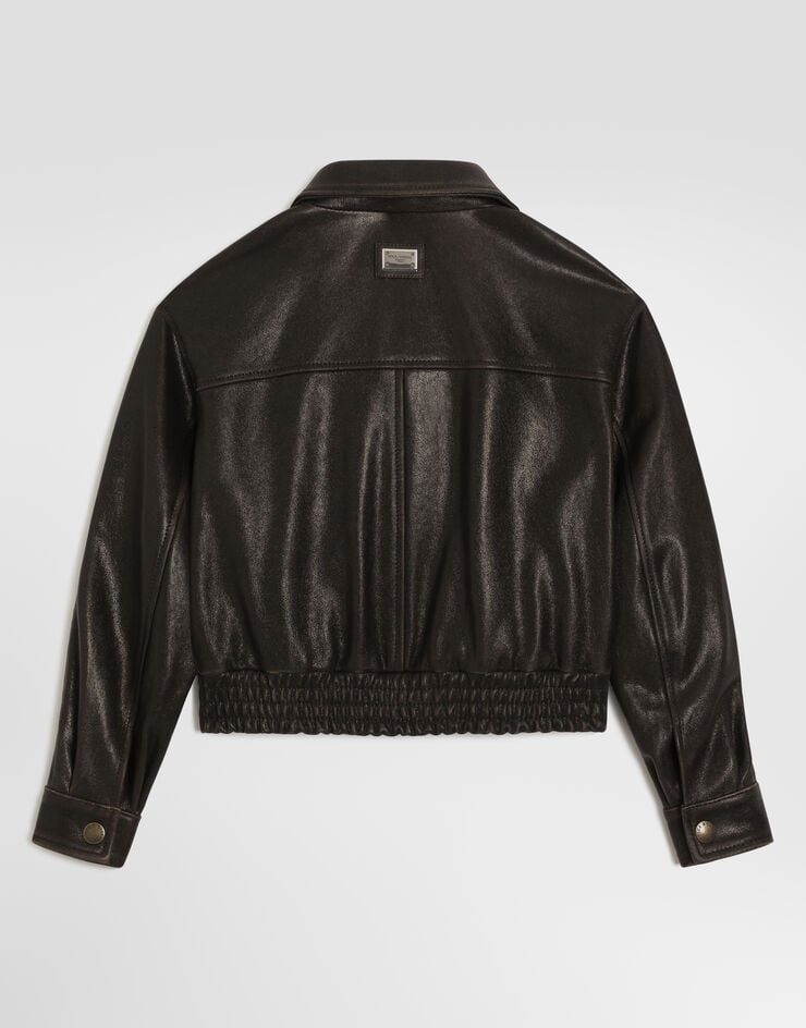 Dolce & Gabbana Nappa leather jacket Dolce & Gabbana Nappa leather jacket Multicolor L53B06G7QNW