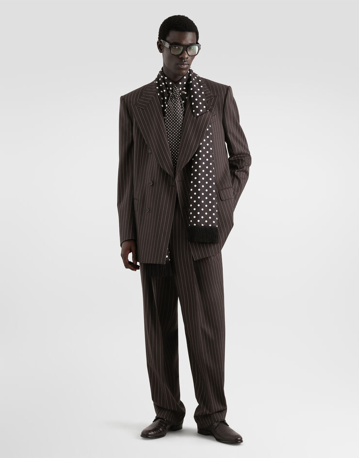 Dolce & Gabbana Pinstripe wool trousers Dolce & Gabbana Pinstripe wool trousers Multicolor GP16NTFRBC0