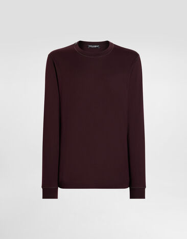 Dolce & Gabbana Cotton t-shirt Purple G8SX5TFU7EQ