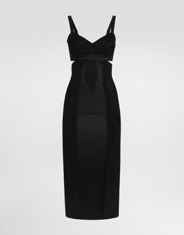 Dolce & Gabbana Cady dress Black F618ITGDDVT