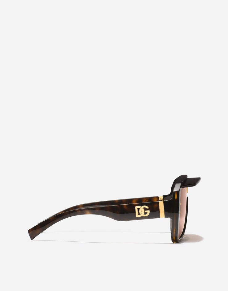 Dolce & Gabbana DG Crossed Sunglasses Dolce & Gabbana DG Crossed Sunglasses Havana VG6205VN273