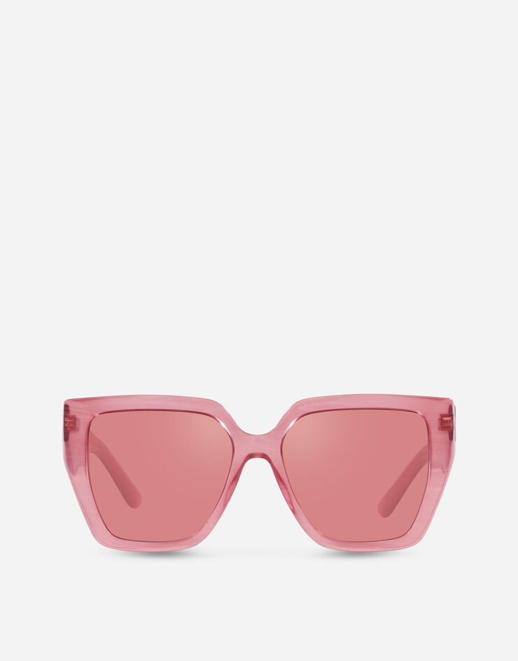 Dolce & Gabbana Sonnenbrille DG Crossed Rosa VG443BVP5A4