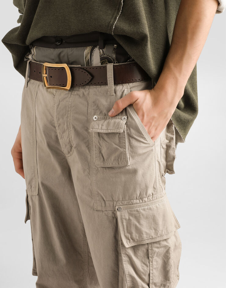 Dolce & Gabbana Cotton trousers Dolce & Gabbana Cotton trousers Beige GP04DTGH255
