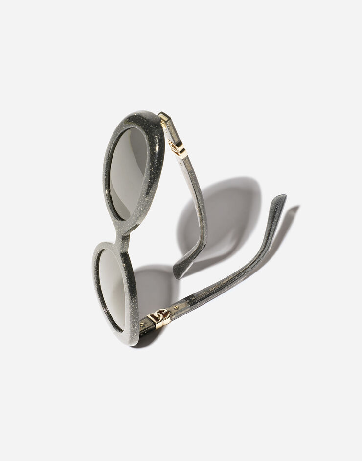 Dolce & Gabbana DNA Sunglasses Glitter black VG600PVN187
