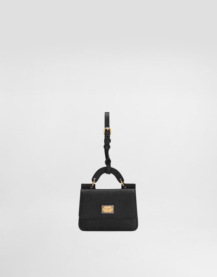 Dolce & Gabbana Dauphine print calfskin card holder Black BI3401A5070