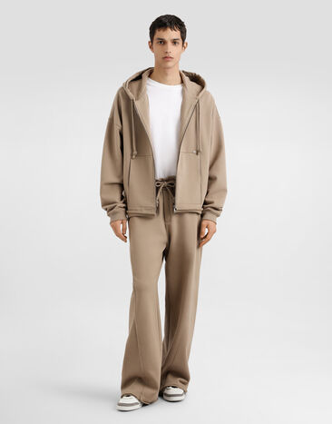 Dolce & Gabbana Jersey trousers Beige GP16ZTG7PLA