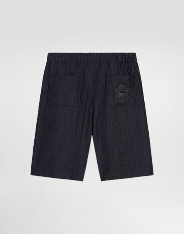 Dolce & Gabbana Denim bermuda shorts Multicolor L44Q10LDD54