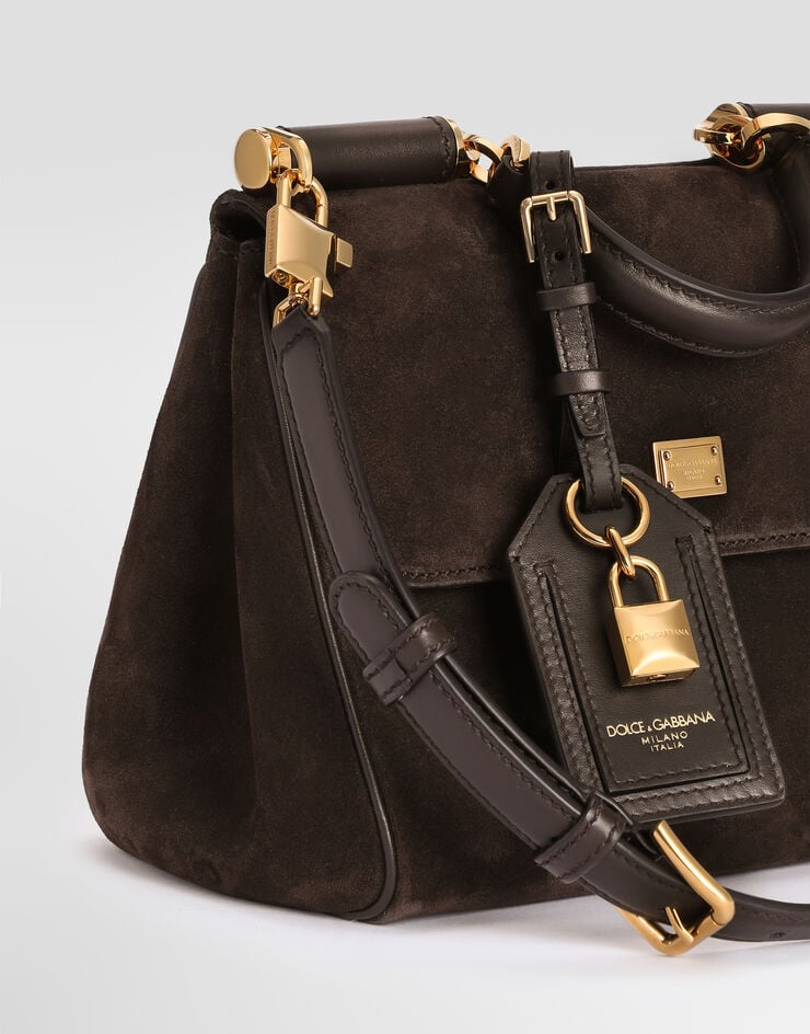 Dolce & Gabbana Small My Sicily handbag in split calfskin Multicolor BB7781BO903