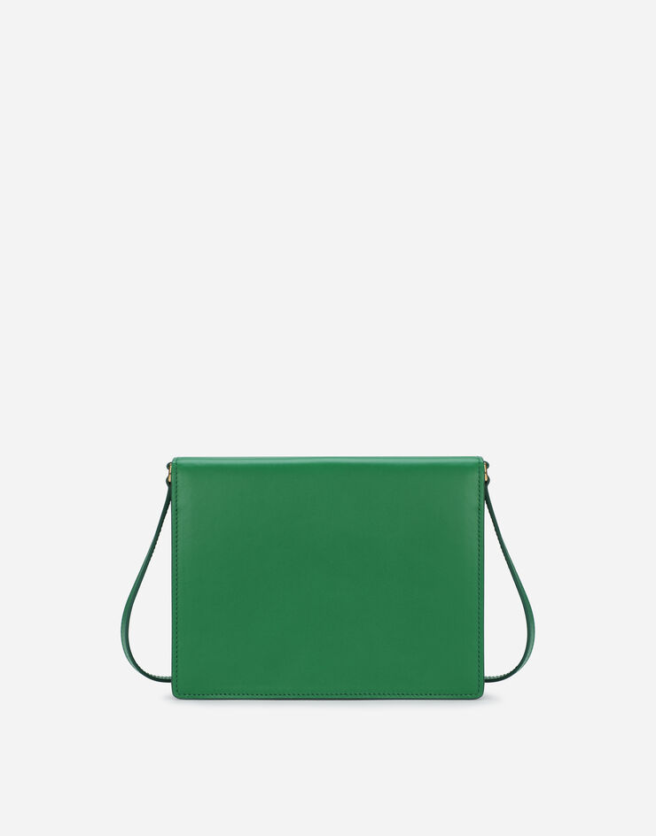 Dolce & Gabbana Calfskin DG logo crossbody bag зеленый BB7287AW576
