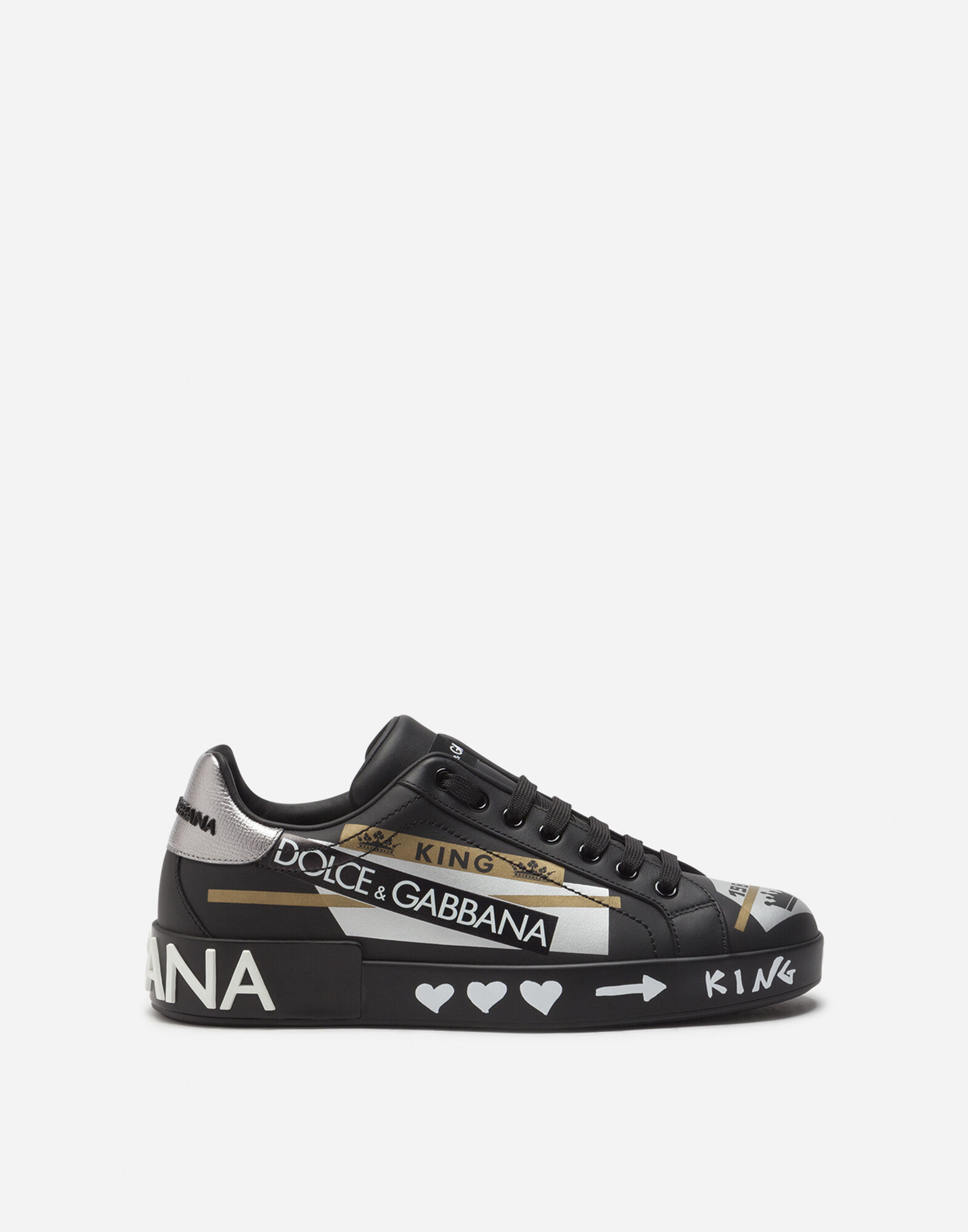 Portofino sneakers in printed nappa calfskin shop