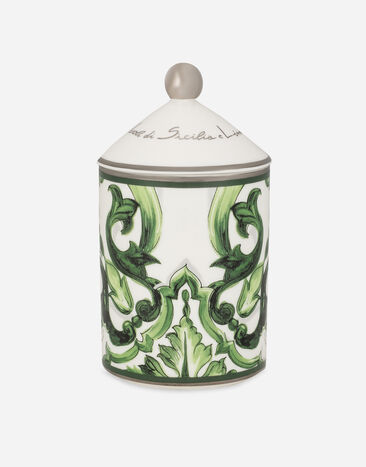 Dolce & Gabbana Porcelain Scented Candle - Sicilian Neroli and Lemon Multicolor TCC159TCAG3