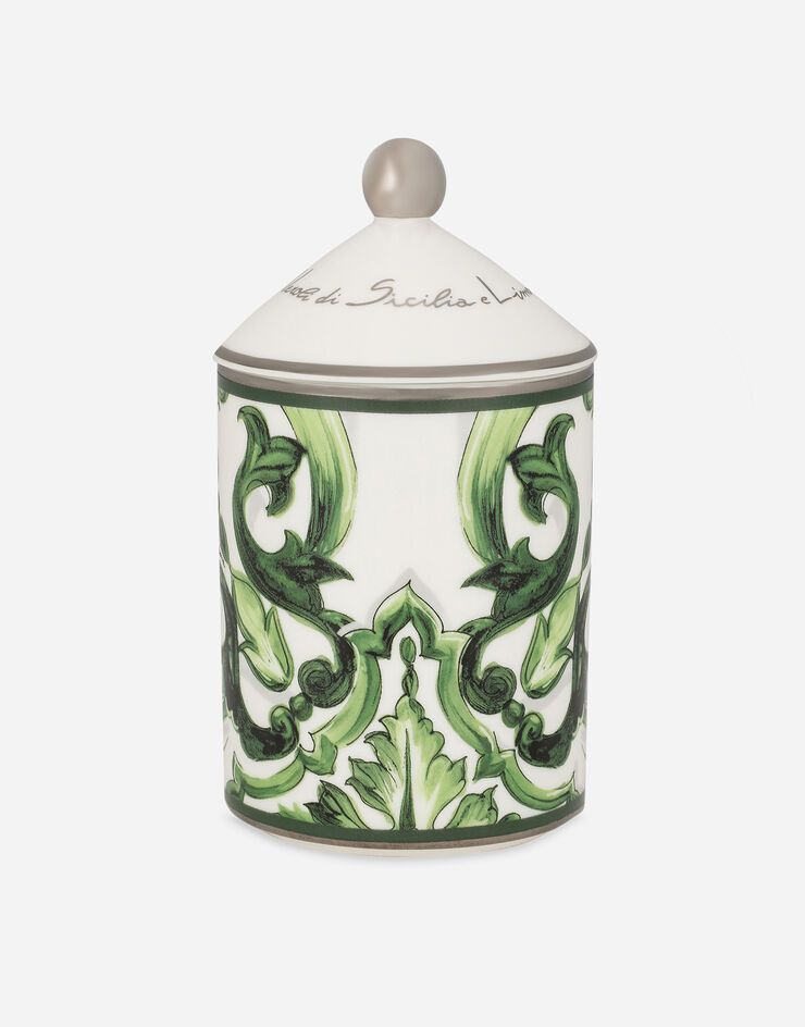 Dolce & Gabbana Porcelain Scented Candle - Sicilian Neroli and Lemon Multicolor TCC113TCAHZ