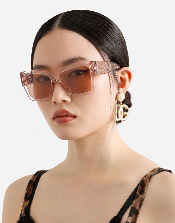 Dolce & Gabbana Gafas de sol DG Pizzo Rosa VG4493VP884