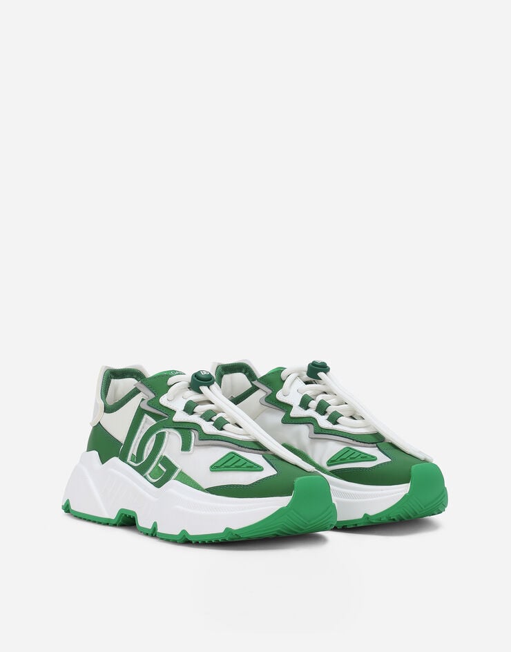 Dolce & Gabbana Sneaker Daymaster in mix materiali Verde CK1908AR120