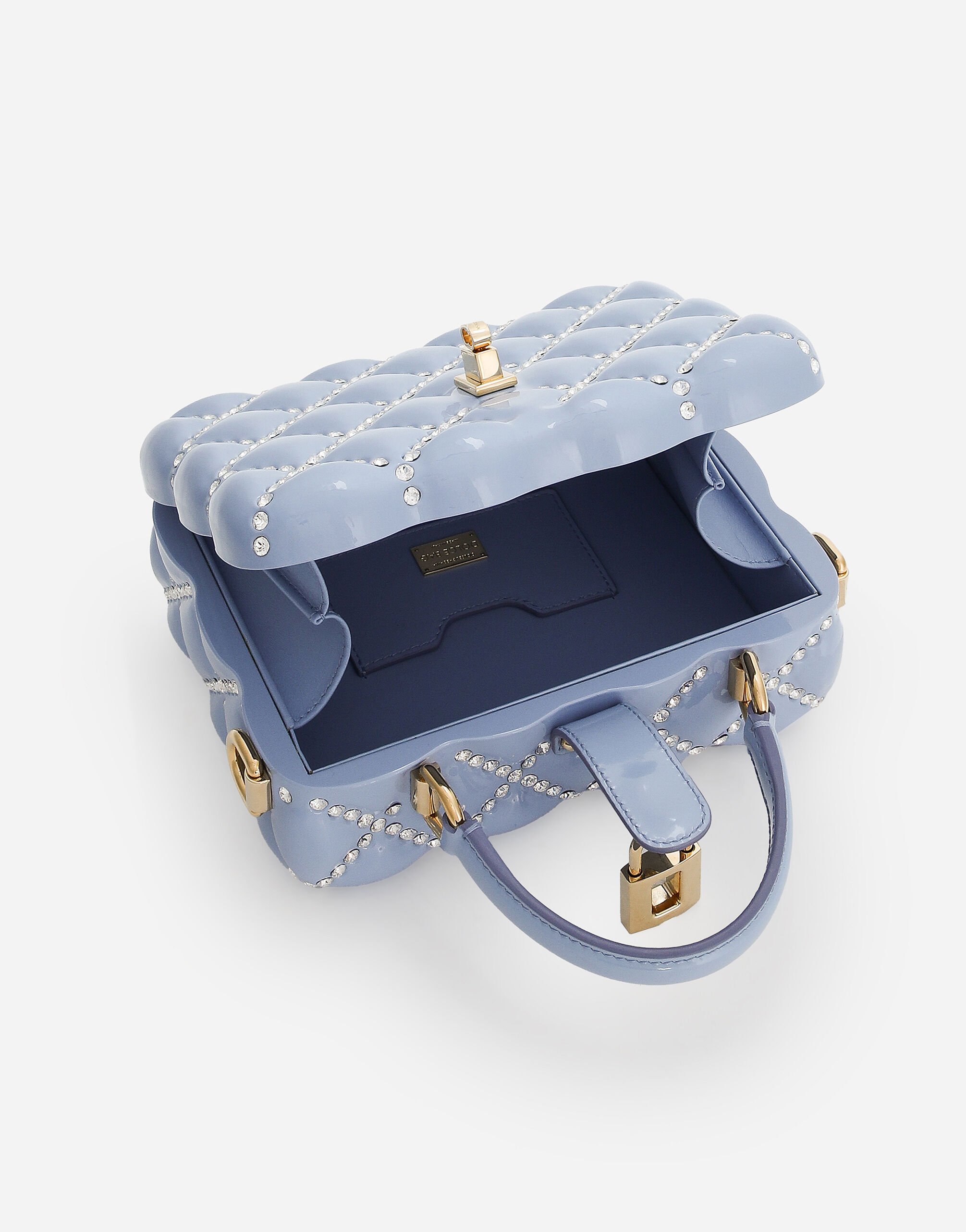 Bolso de mano Dolce Box en Azul Claro de Mujer Dolce Gabbana
