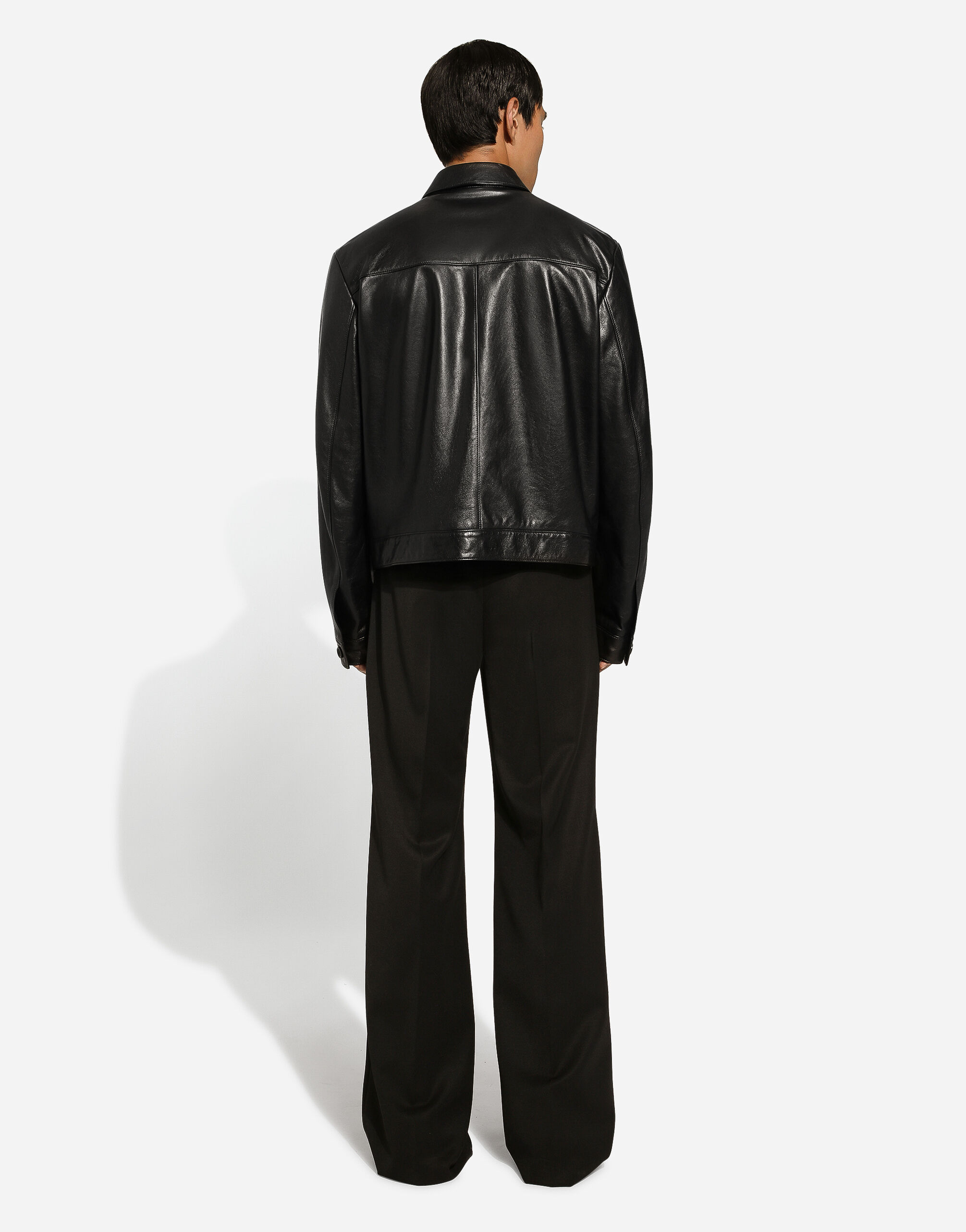 Lambskin jacket in Black for Men | Dolce&Gabbana® US