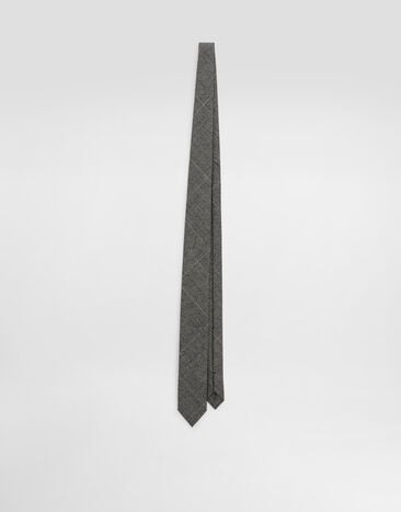 Dolce & Gabbana Glen plaid tie Multicolor GT149EFQBBQ