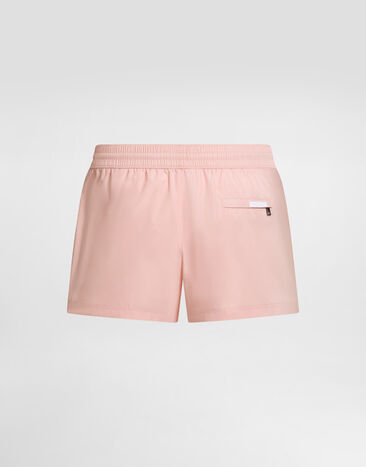 Dolce & Gabbana Swim boxer shorts with logo Multicolor M4F55TON0CZ