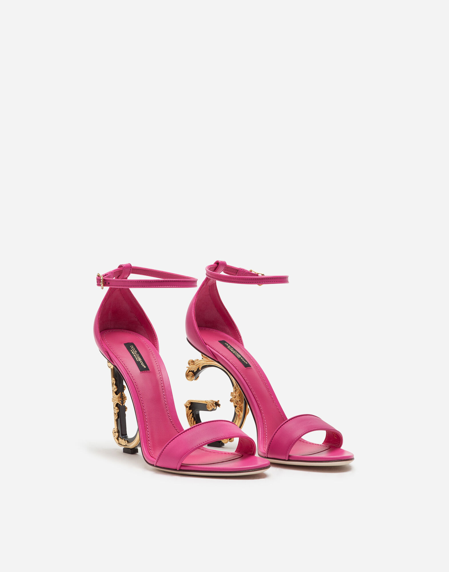 Dolce and shop gabbana pink heels