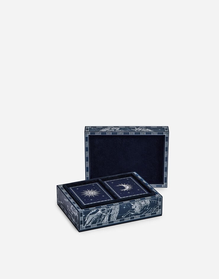 Dolce & Gabbana Poker-Set aus Plexiglass Dolce & Gabbana Poker-Set aus Plexiglass Mehrfarbig TCC209TCAN4